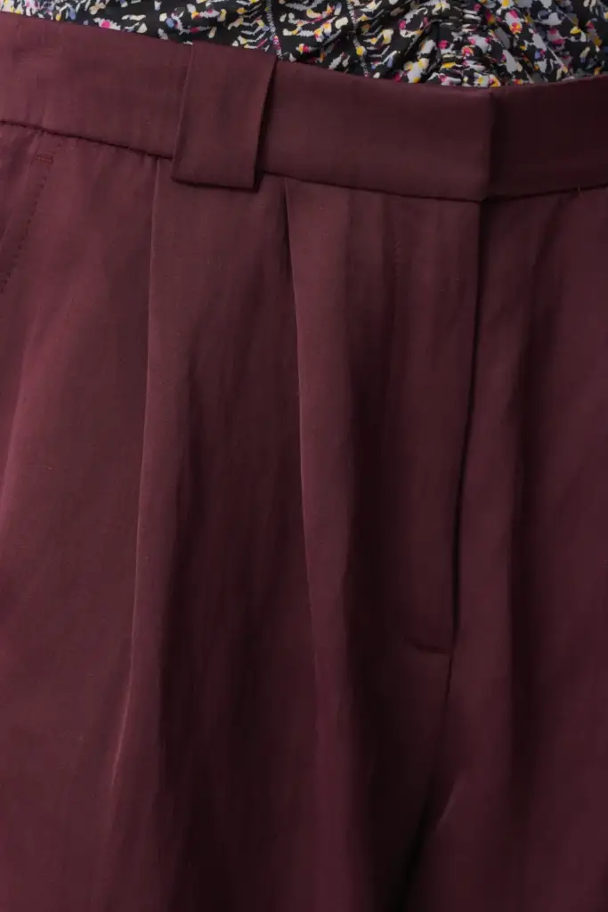 Lala Berlin Pants Pevella viscose/linen blend fudge Online