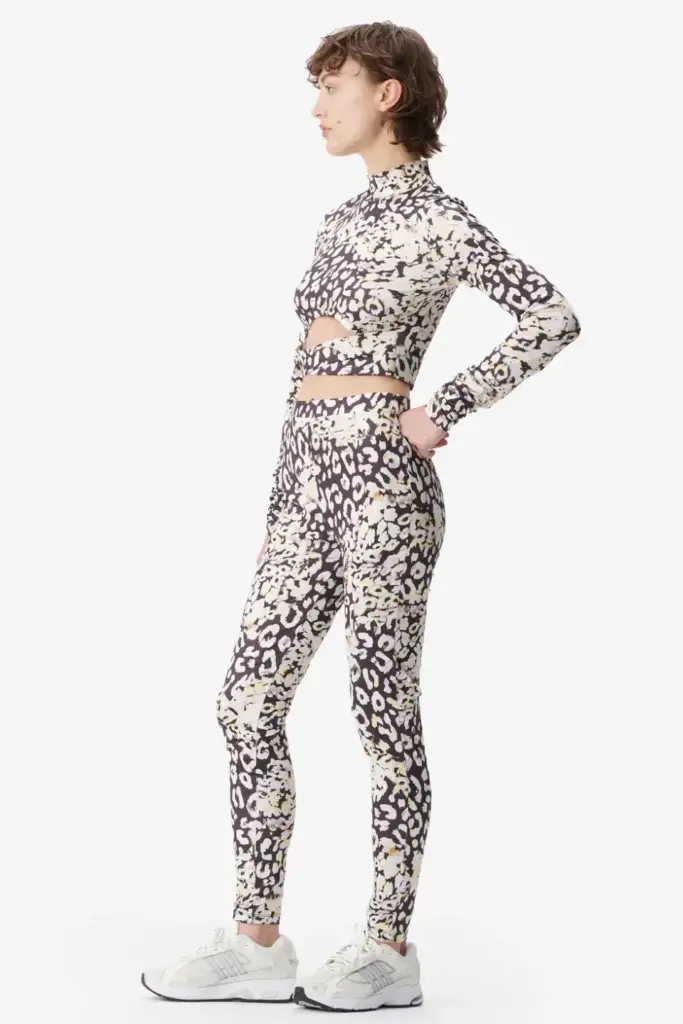 Lala Berlin Legging Leonie polyester mix floral leo Auslauf