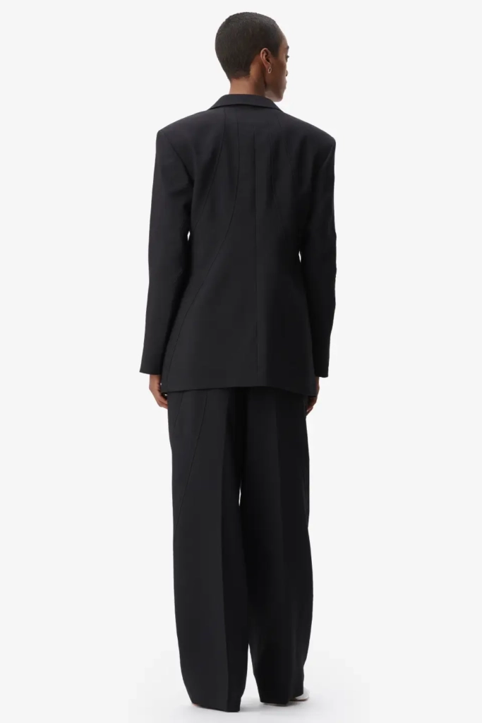 Lala Berlin Jacket Jupiter viscose mix black Schlussverkauf