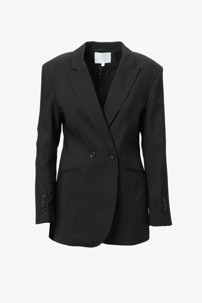 Lala Berlin Jacket Jupiter viscose mix black Schlussverkauf
