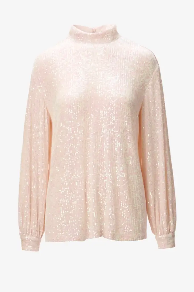 Lala Berlin Top Thalita viscose powder Flash Sale