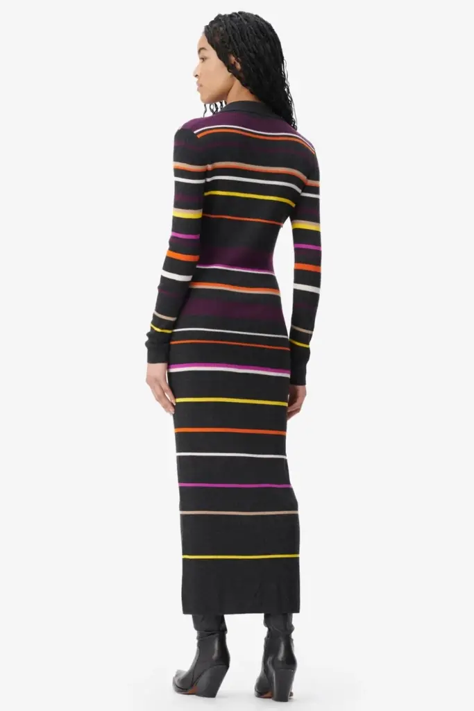 Lala Berlin Cardigan Kalliani wool multicolor stripe Begrenztes Angebot