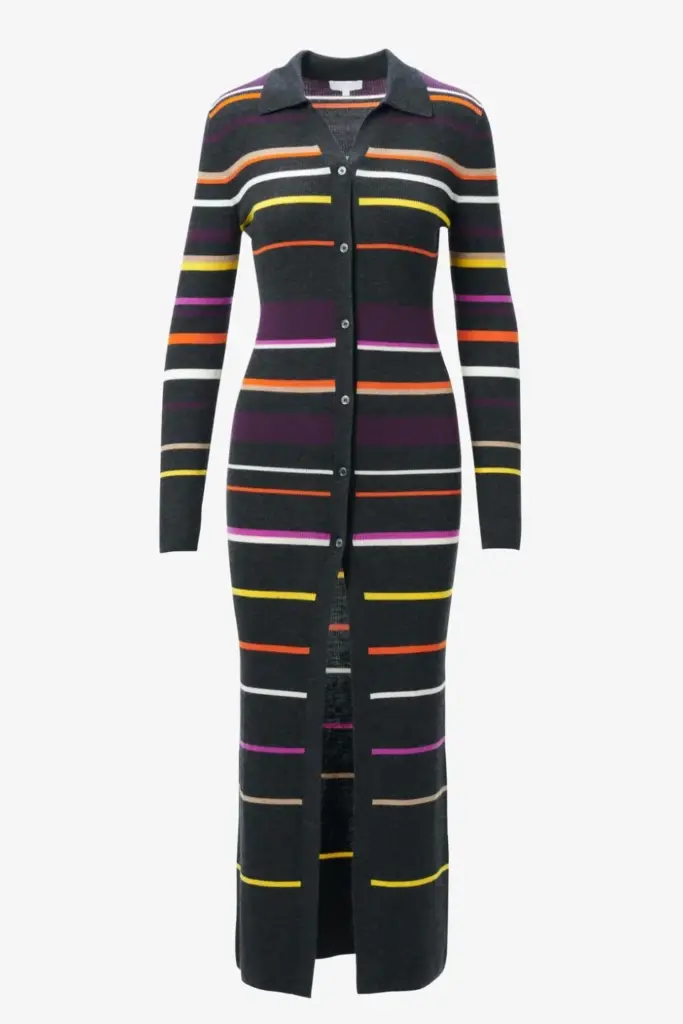 Lala Berlin Cardigan Kalliani wool multicolor stripe Begrenztes Angebot
