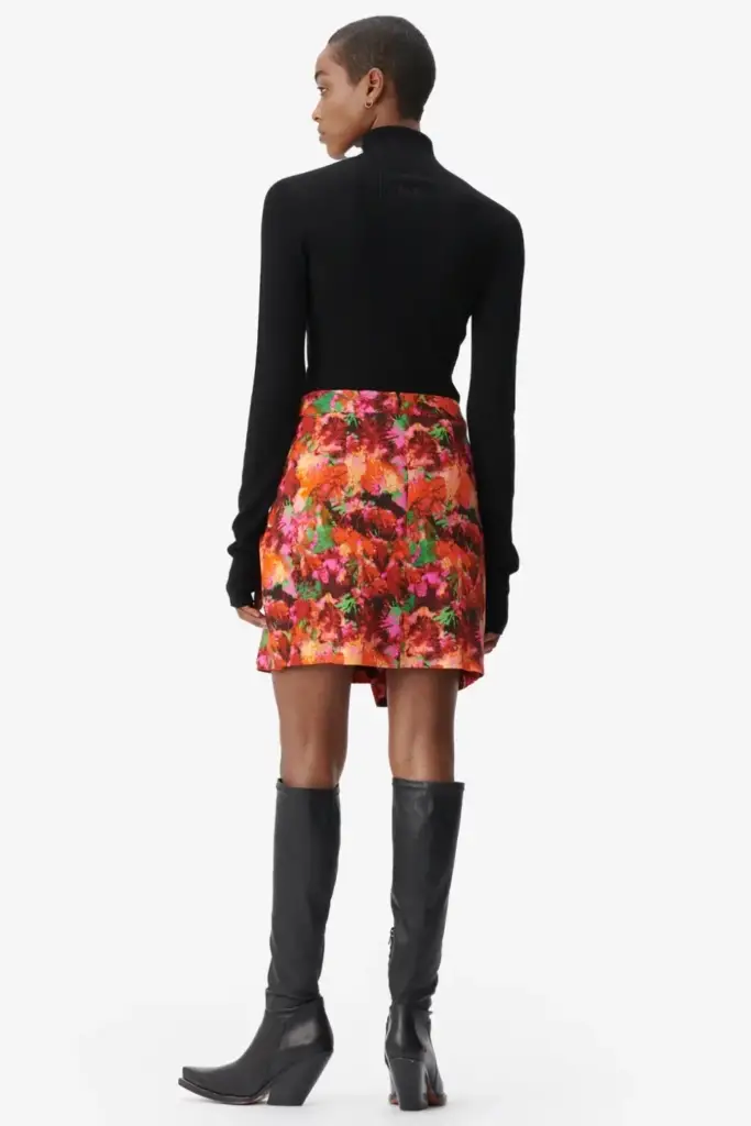 Lala Berlin Skirt Solea viscose shibori flower Online Outlet