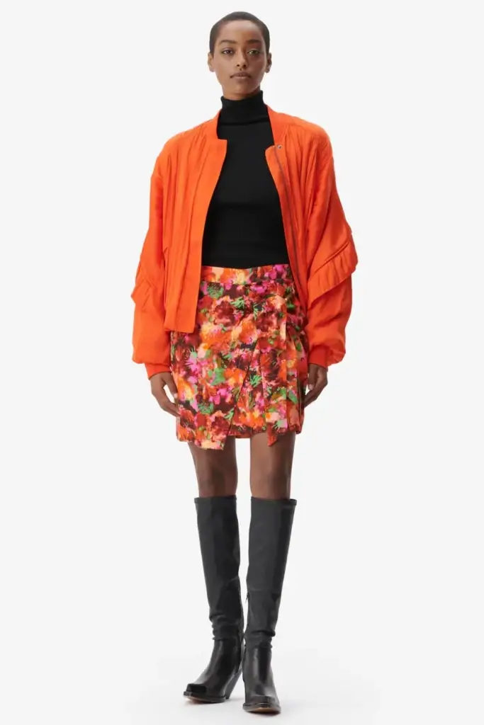 Lala Berlin Skirt Solea viscose shibori flower Online Outlet