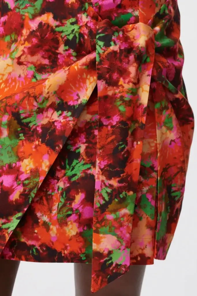 Lala Berlin Skirt Solea viscose shibori flower Online Outlet