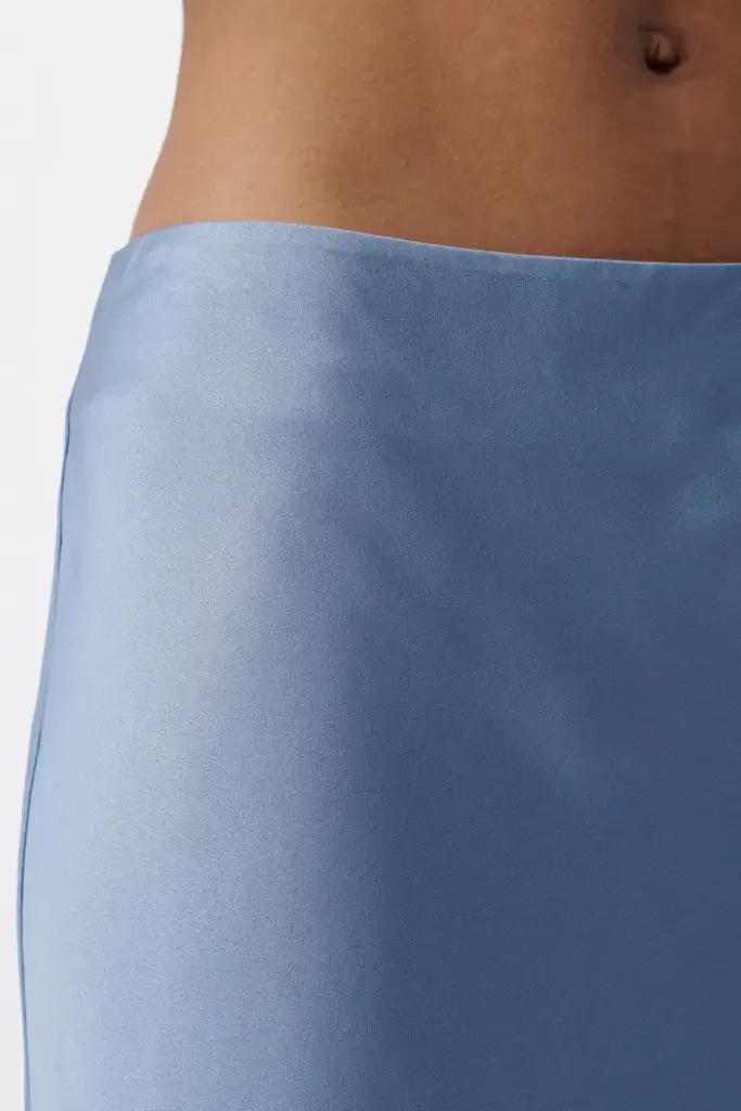 Lala Berlin Skirt Sasai viscose mix faded denim Blitzangebot