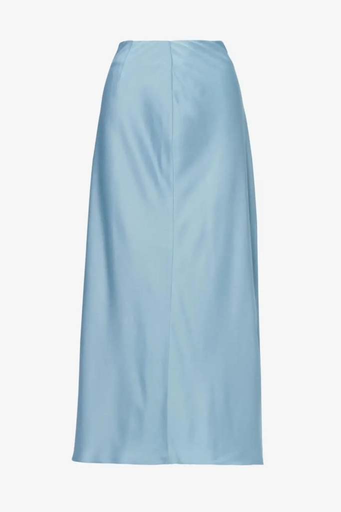 Lala Berlin Skirt Sasai viscose mix faded denim Blitzangebot