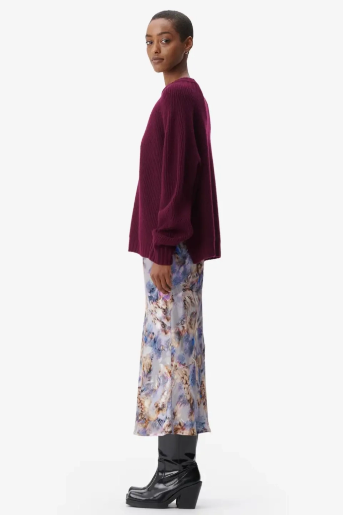 Lala Berlin Skirt Sasa viscose spiral shibori Große Rabatte
