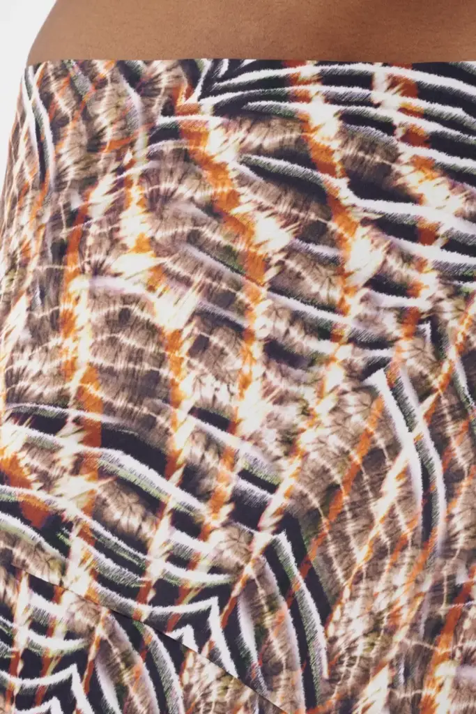Lala Berlin Skirt Sasa viscose zebra shibori Neuheiten