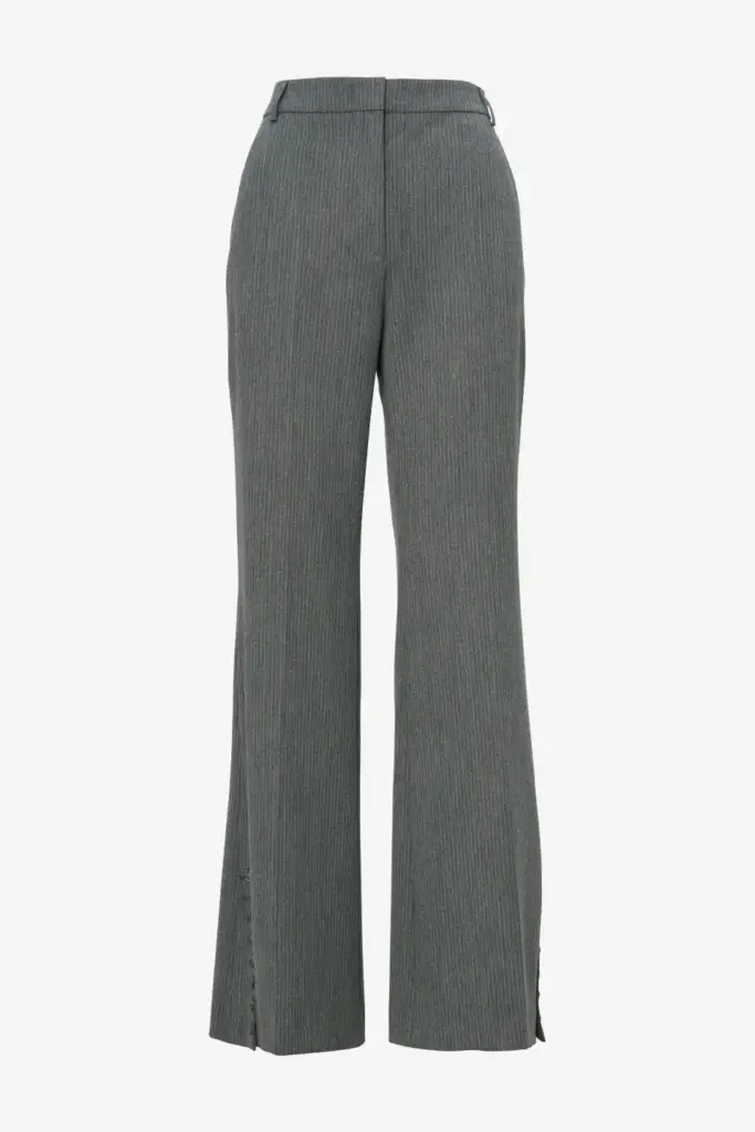Lala Berlin Pants Pinka polyester mix anthracite stripe Saisonale Angebote