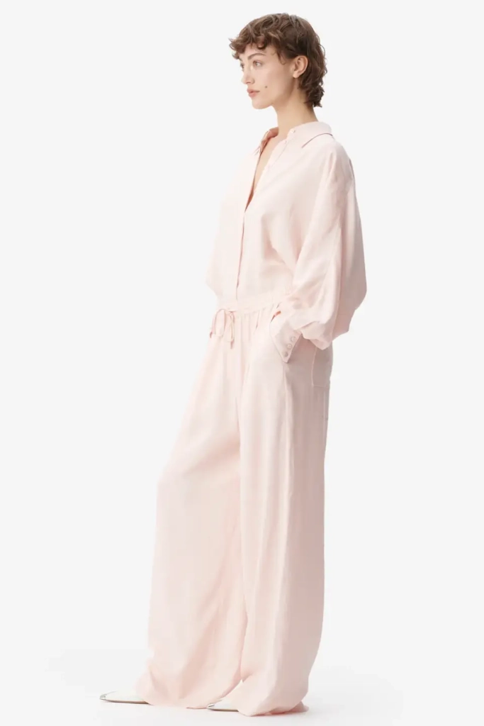 Lala Berlin Pants Perla viscose mix lalagram peach blush Sonderangebote