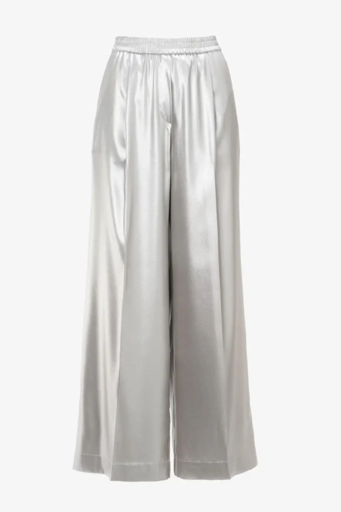 Lala Berlin Pants Perilla polyester silver VIP-Rabatte