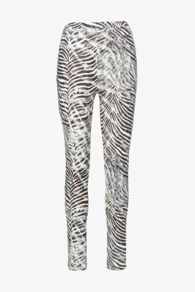 Lala Berlin Legging Leonie polyester mix dark zebra shibori Letzte 3 Tage