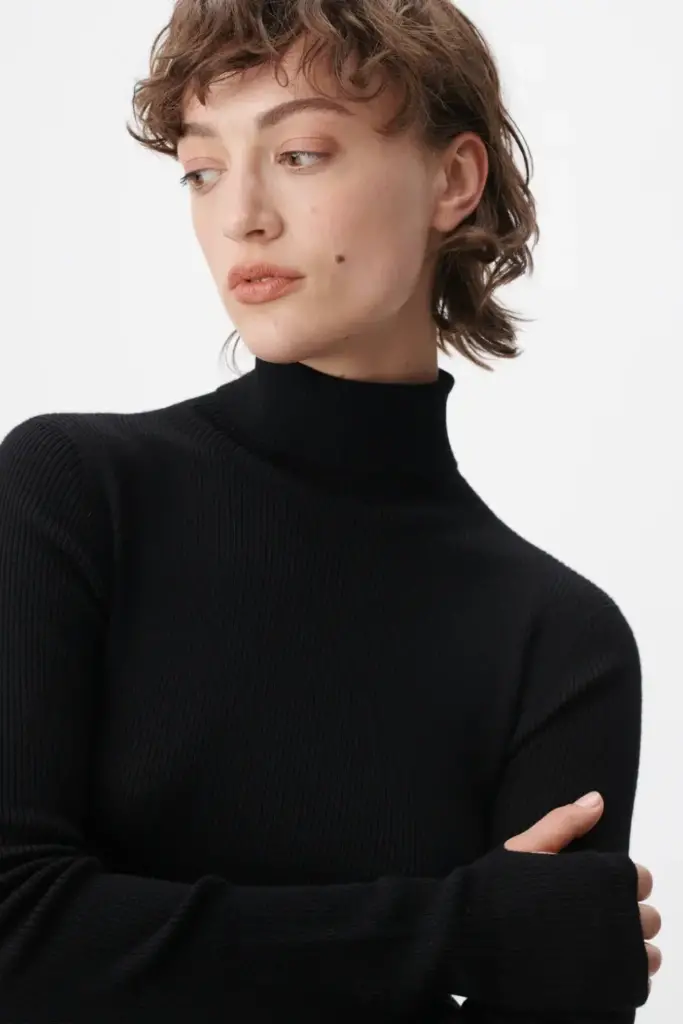 Lala Berlin Jumper Kalliopi wool black Letzte 2 Tage