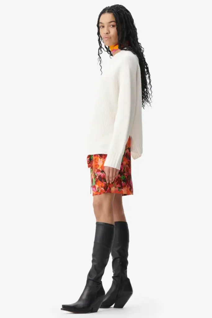 Lala Berlin Jumper Kaleva wool mix vanilla Zeitbegrenzte Promotion