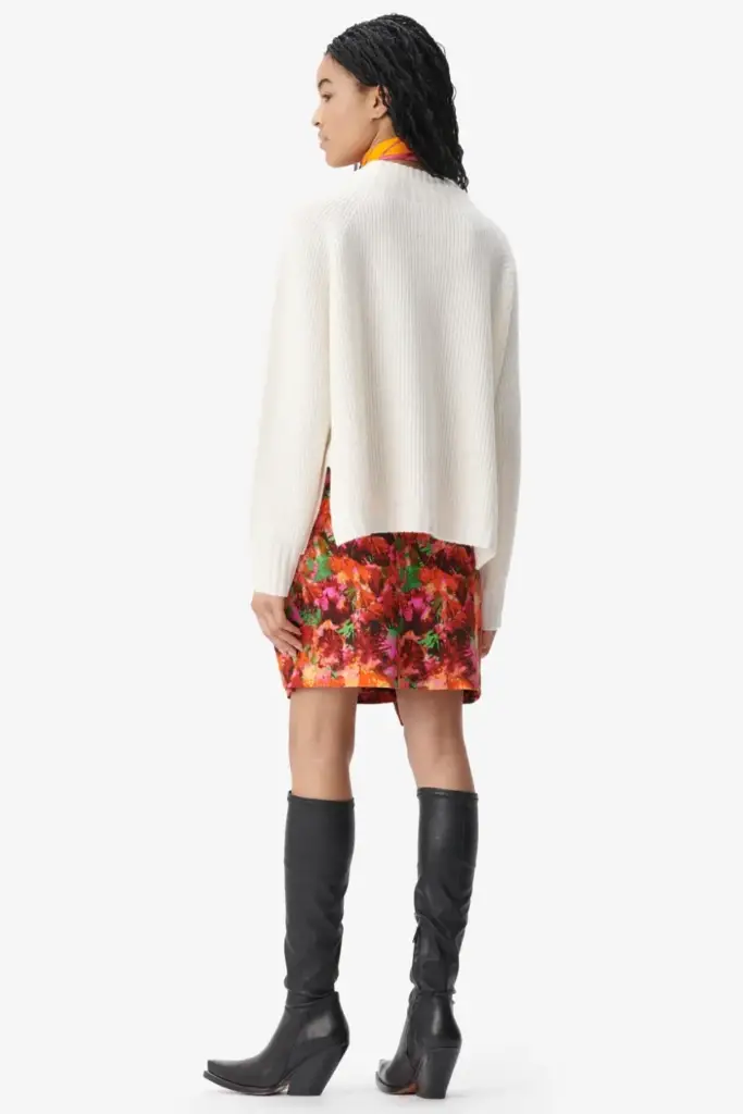Lala Berlin Jumper Kaleva wool mix vanilla Zeitbegrenzte Promotion