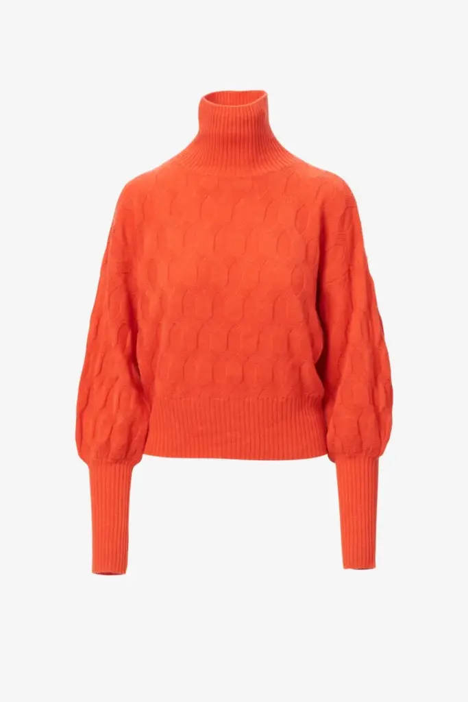 Lala Berlin Jumper Kaito wool mix paprika Bis zu 50% Rabatt