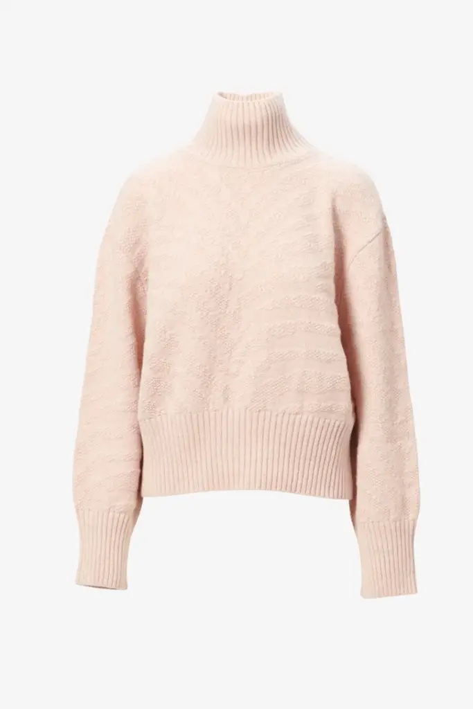 Lala Berlin Jumper Kaariyna wool mouline rosewater Bis zu 60% Rabatt