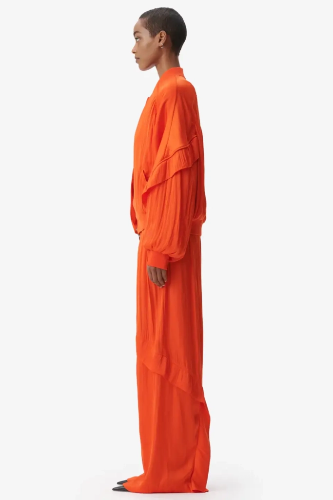 Lala Berlin Jacket Jordi polyester mix paprika Sonderangebot der Fabrik