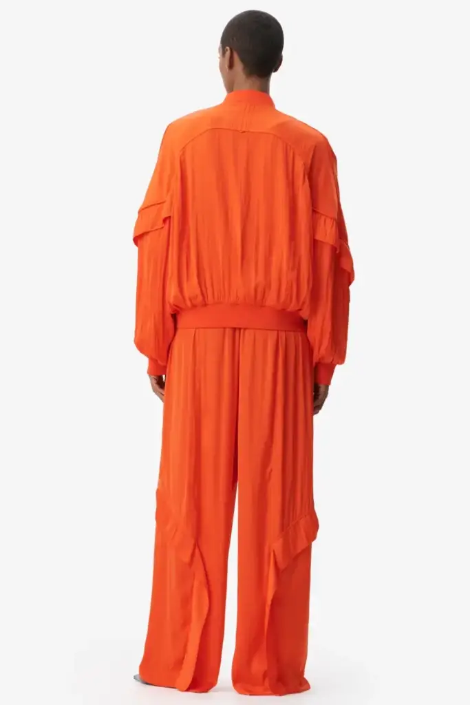 Lala Berlin Jacket Jordi polyester mix paprika Sonderangebot der Fabrik