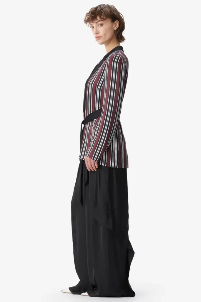 Lala Berlin Jacket Jella viscose shibori stripe Vierteljährliche Förderung