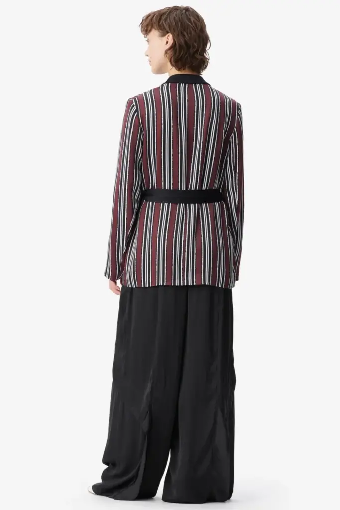 Lala Berlin Jacket Jella viscose shibori stripe Vierteljährliche Förderung