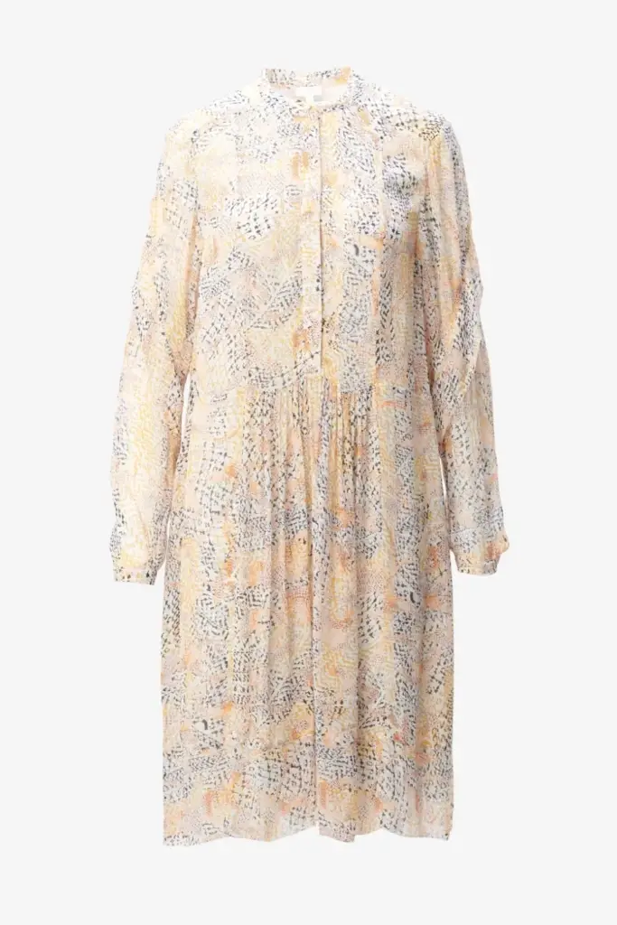 Lala Berlin Dress Dirka viscose heritage garden 50% Rabatt mit kostenlosem Versand