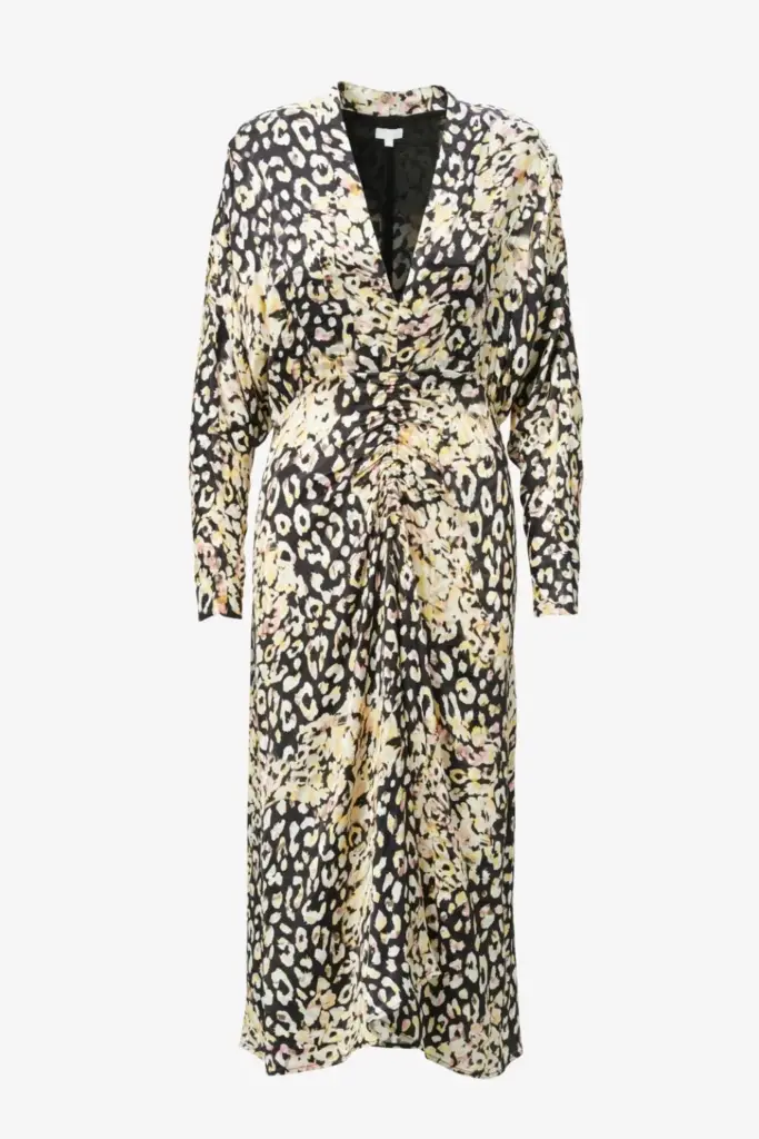 Lala Berlin Dress Diala viscose floral leo Speichern exportieren