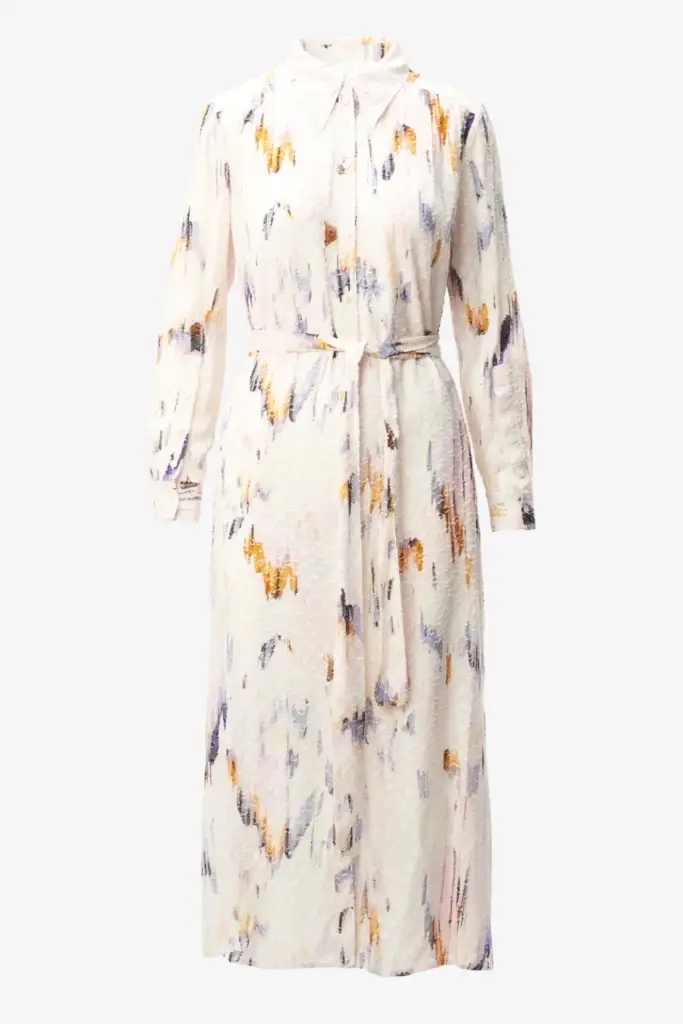 Lala Berlin Dress Derya viscose floral fountain pink Im Verkauf