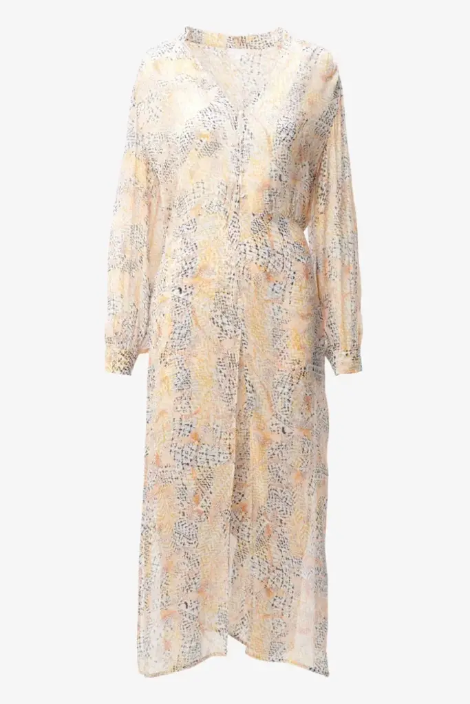 Lala Berlin Dress Deena viscose heritage garden Rabatte dieses Monats