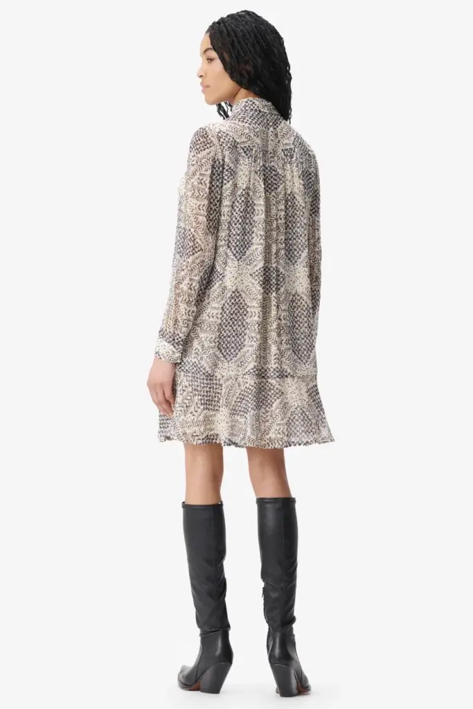 Lala Berlin Dress Dandara viscose heritage off white Verkauf