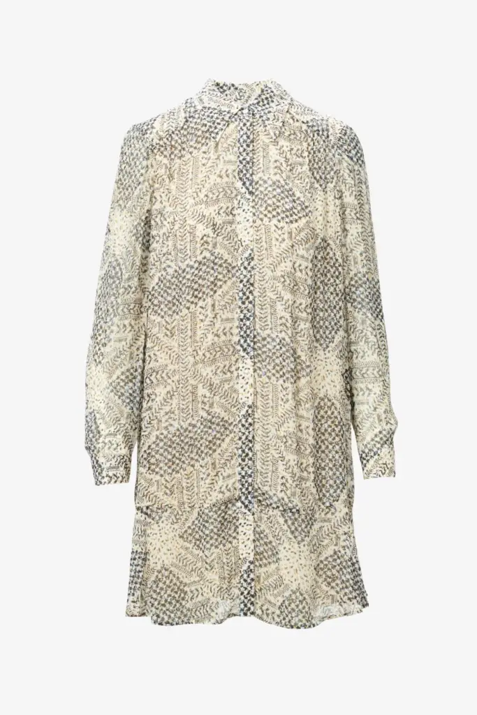 Lala Berlin Dress Dandara viscose heritage off white Verkauf