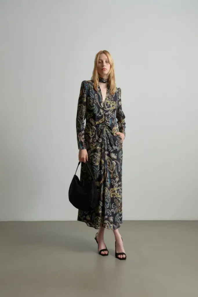 Lala Berlin Dress Damaso viscose/silk blend paisley park Angebote