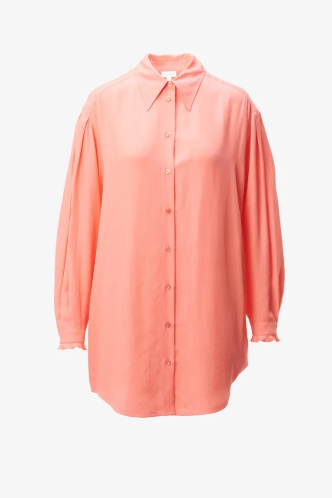 Lala Berlin Dress Dakil viscose underwater melon im Angebot
