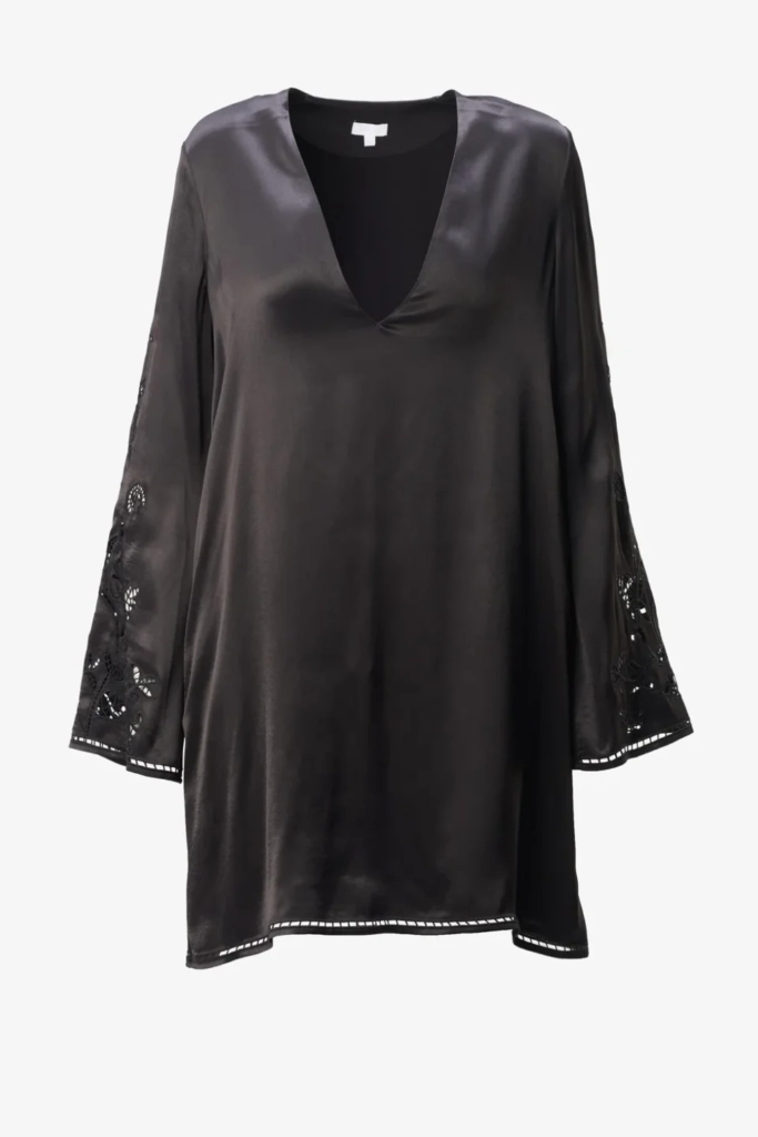 Lala Berlin Dress Dagur viscose black Schlussverkauf