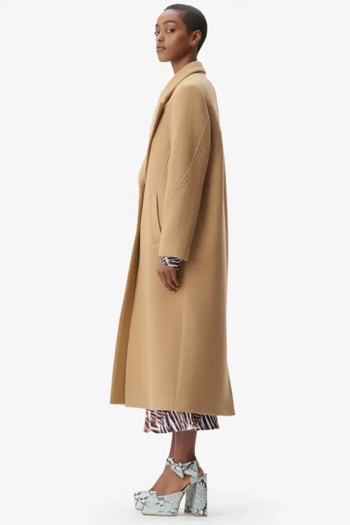 Lala Berlin Coat Orely wool mix toffee Meist gekauft