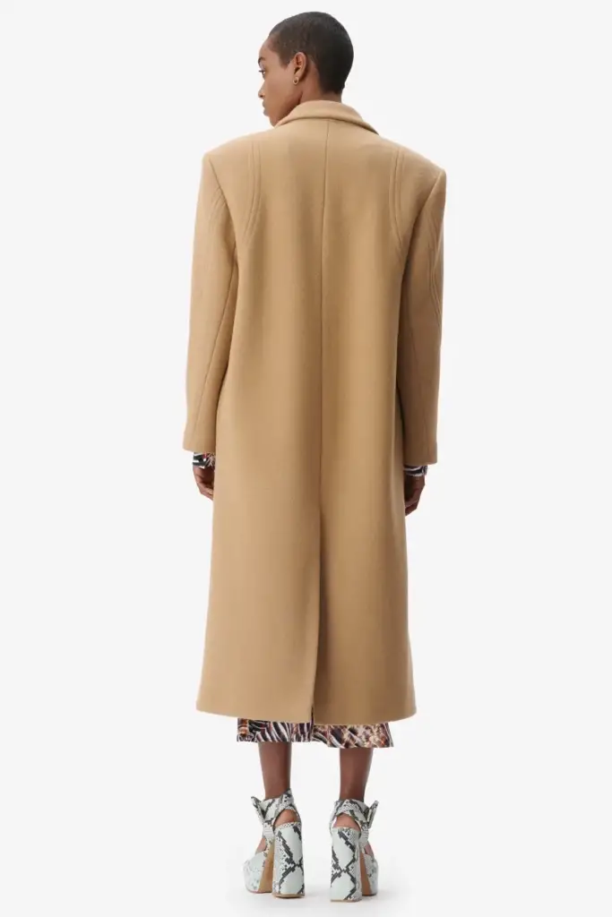 Lala Berlin Coat Orely wool mix toffee Meist gekauft