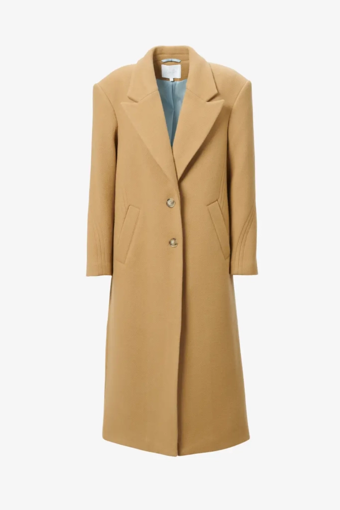 Lala Berlin Coat Orely wool mix toffee Meist gekauft