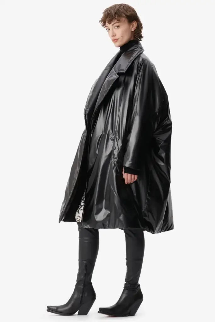 Lala Berlin Coat Ophir polyester black Blitzverkäufe