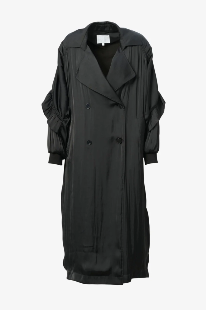 Lala Berlin Coat Olaya polyester mix black Limitierter Zeitrabatt
