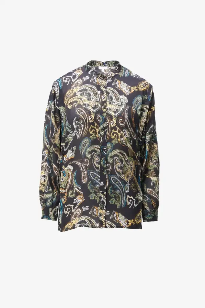 Lala Berlin Blouse Baker viscose mix paisley park Weihnachtsangebot