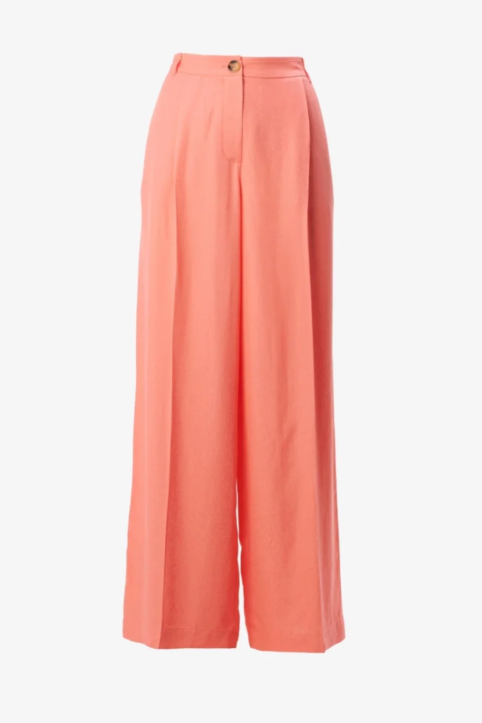 Lala Berlin Pants Polko viscose mix underwater melon Lagerräumung