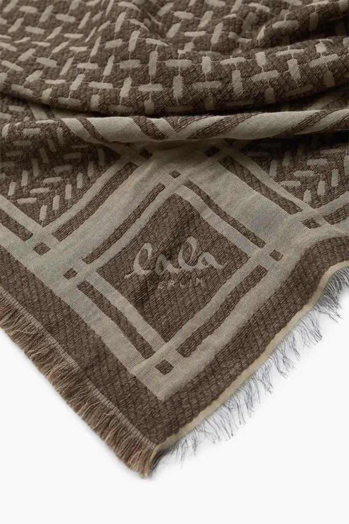 Lala Berlin Triangle Anaya wool mix stone Exklusive Angebote