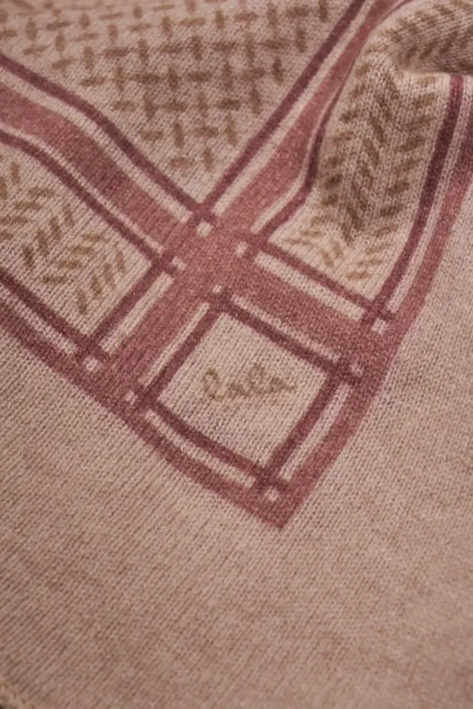 Lala Berlin Triangle Heritage Double cashmere sand flip Zeitbegrenzte Promotion