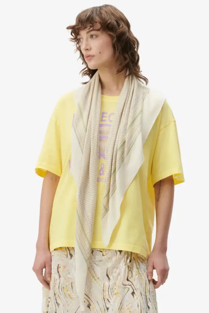 Lala Berlin Triangle Heritage Double cashmere egret flip Bis zu 50% Rabatt