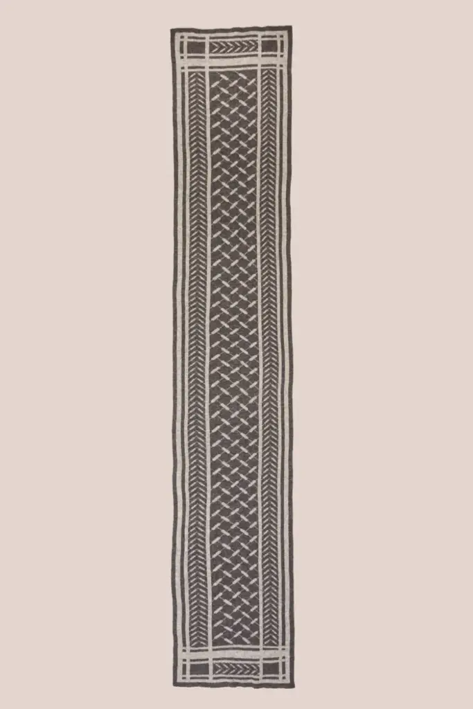 Lala Berlin Scarf Chuck cashmere light grey Sonderangebot der Fabrik