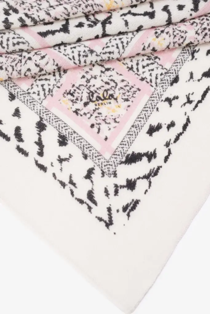 Lala Berlin Triangle Heritage cashmere string garden rose Discount Store für neue Produkte