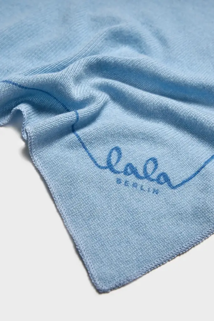 Lala Berlin Triangle Solid XS cashmere atlantic Im Verkauf