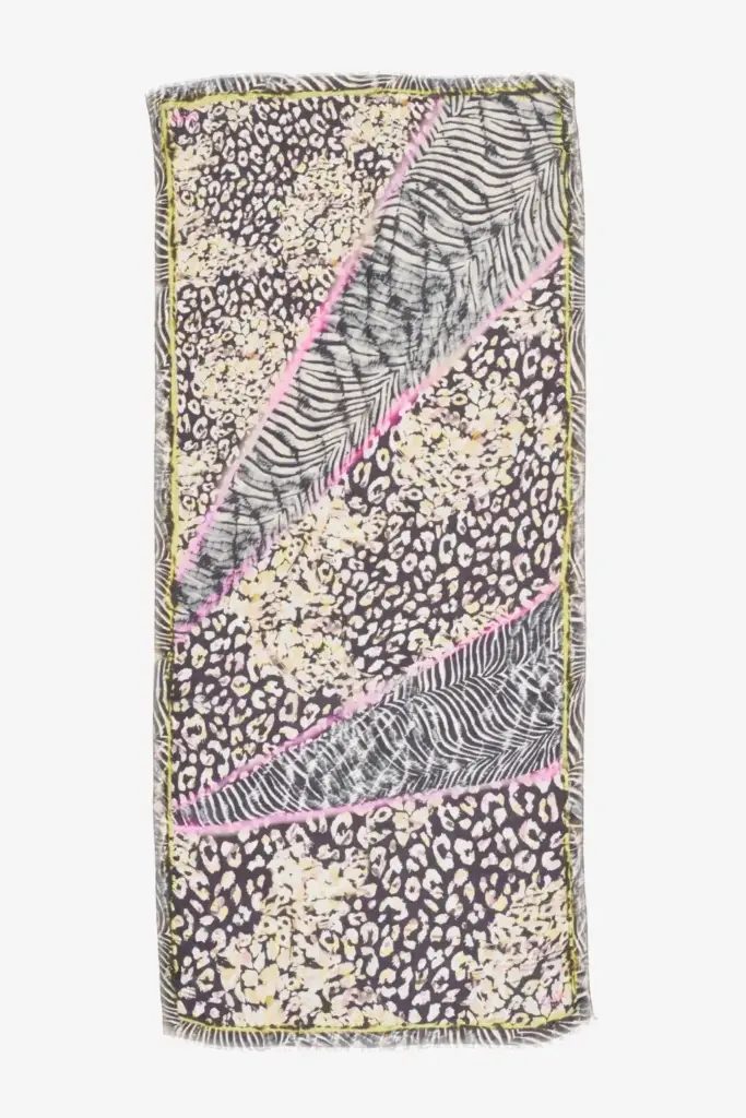 Lala Berlin Scarf Abix modal mix animal patchwork Versandkostenfrei
